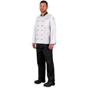 Alternative view of Unisex Long Sleeve Toulon Chef Jacket