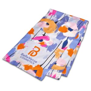 Hoppla Snuggle Polar Fleece Scarf - Double-Sided Branding