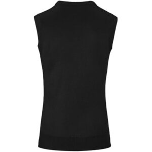 Alternative view of Mens Sleeveless Peru V-Neck Jersey - Black