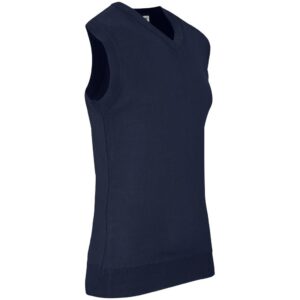 Alternative view of Mens Sleeveless Peru V-Neck Jersey - Navy