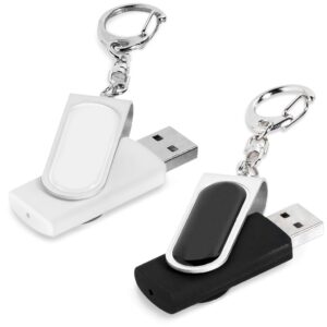 Alternative view of Atlanta Flash Drive Keyholder - 8GB