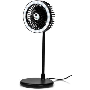 Altitude Light Breeze LED Ring Light Desk Fan