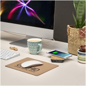 Alternative view of Okiyo Wumu Cork Mouse Pad
