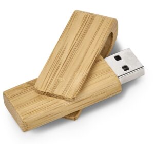 Alternative view of Okiyo Bakemono Bamboo Flash Drive - 32GB