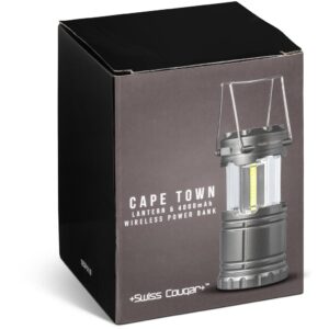 Alternative view of Swiss Cougar Cape Town Lantern & Wireless Charging Power Bank - 4,000mAh