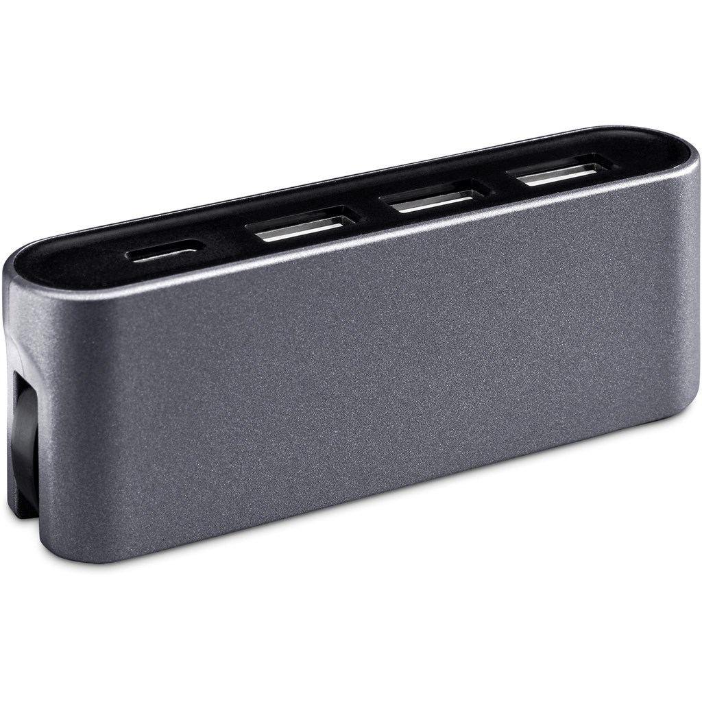Swiss Cougar Dubai USB Hub - Gun Metal - Image 11