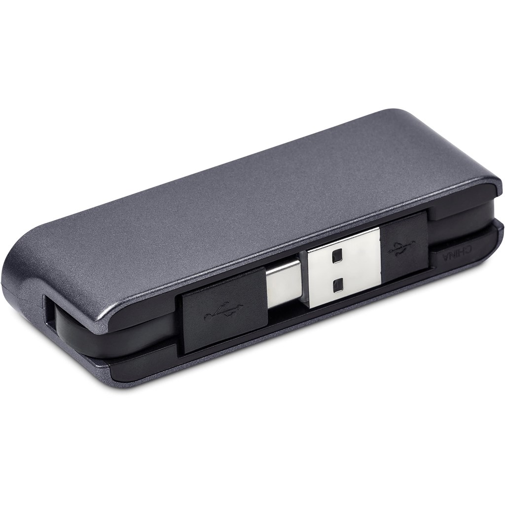 Swiss Cougar Dubai USB Hub - Gun Metal - Image 3
