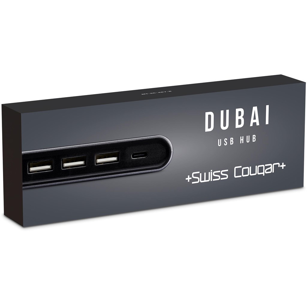 Swiss Cougar Dubai USB Hub - Gun Metal - Image 19