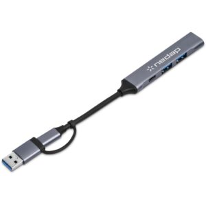 Alternative view of Swiss Cougar Minsk 2-in-1 Connector USB Hub