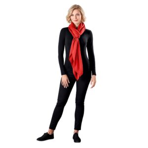 Alternative view of Hawaii Multi-Function Scarf & Sarong - Red