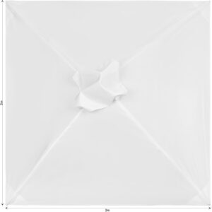 Alternative view of Fade Resistant Parasol Roof 2m x 2m