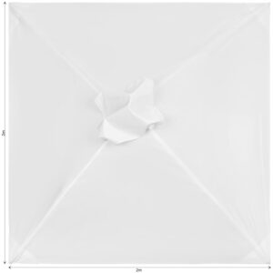 Alternative view of Legend Sublimated Parasol Roof 2m X 2m