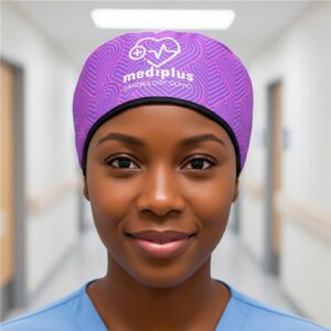 Alternative view of Hoppla Halo Polyester Nurse Theatre Cap