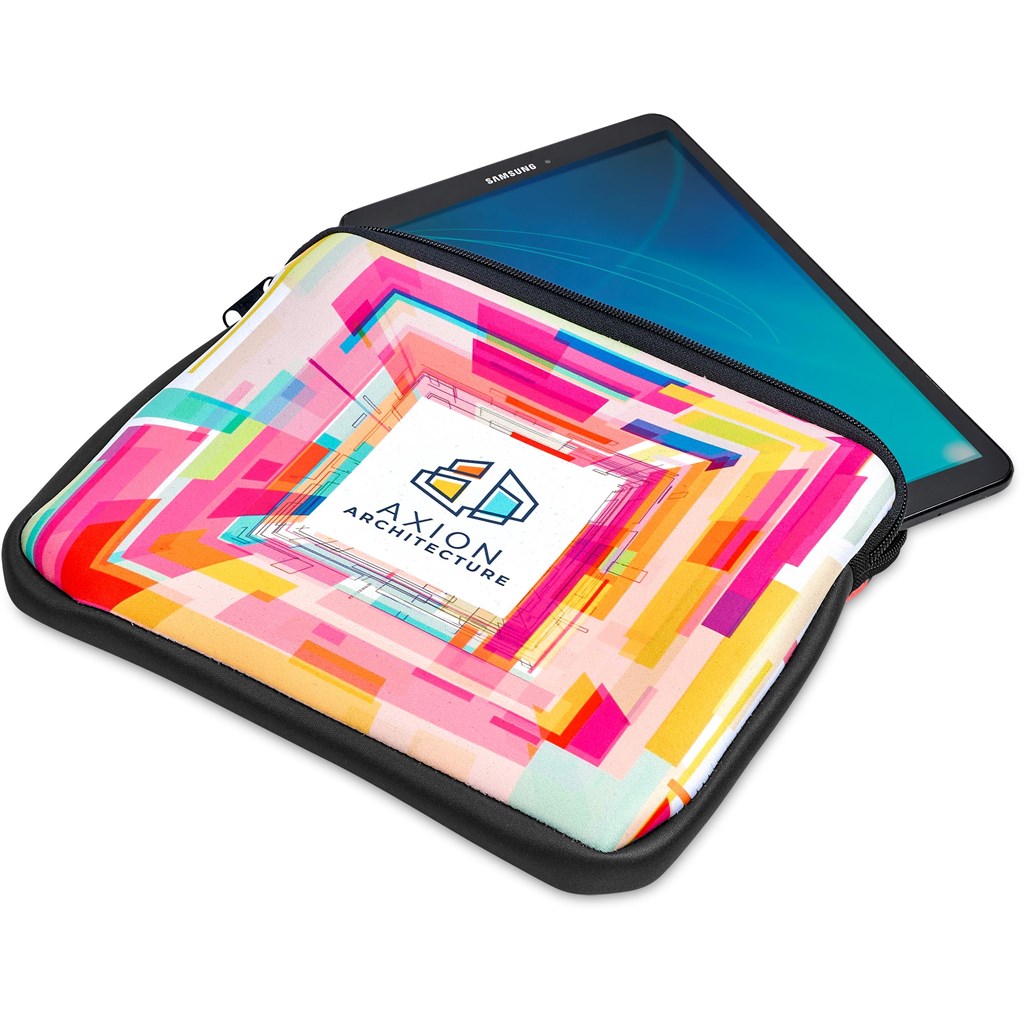 Pre-Printed Sample Hoppla Domain Neoprene Tablet Sleeve - Image 5