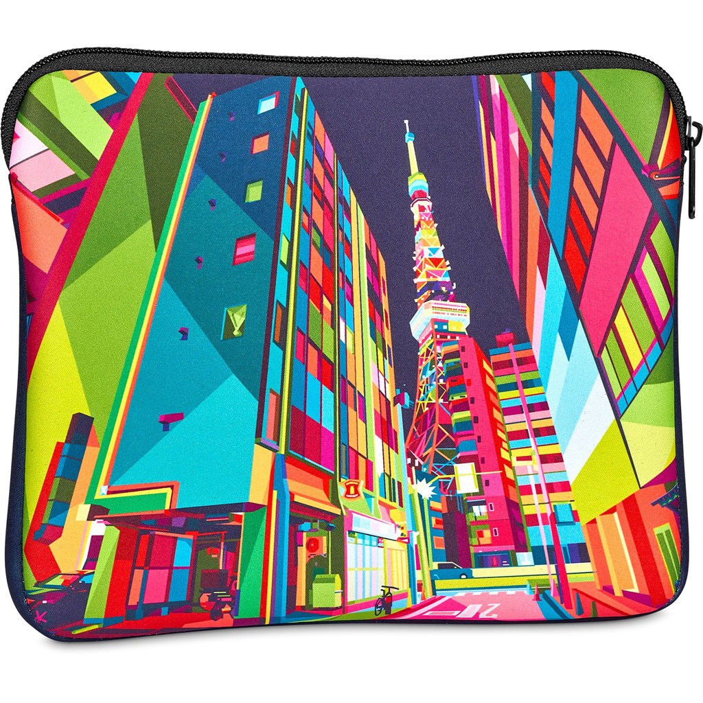 Pre-Printed Sample Hoppla Domain Neoprene Tablet Sleeve - Image 3