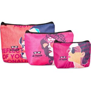 Alternative view of Pre-Printed Sample Hoppla Leanne Recycled PET Stitch-Bond Midi Toiletry Bag