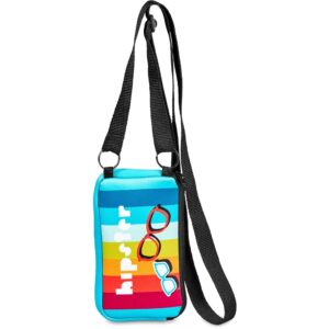 Alternative view of Pre-Printed Sample Hoppla Paarl Neoprene Cell Phone Pouch