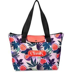 Alternative view of Pre-Printed Sample Hoppla Rosebank Polyester Roll-Up Tote Bag