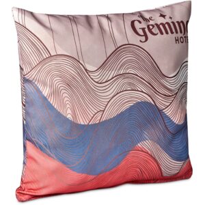 Pre-Printed Sample Hoppla Zuri Medium Scatter Cushion  Cover - excludes inner cushion