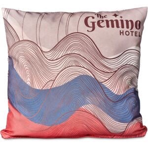 Alternative view of Pre-Printed Sample Hoppla Zuri Medium Scatter Cushion  Cover - excludes inner cushion