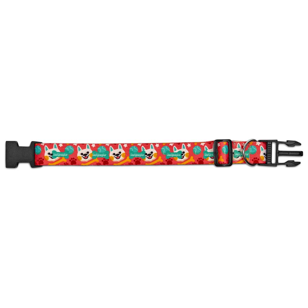 Pre-Printed Sample Hoppla Rambo Polyester Dog Collar - Image 2