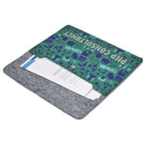 Alternative view of Pre-Printed Sample Hoppla Revo RPET Felt Document Holder