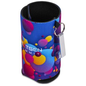 Alternative view of Pre-Printed Sample Hoppla Freezo Neoprene Stubby Cooler With Bottle Opener
