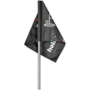 Alternative view of Pre-Printed Sample Hoppla Tournament Golf Flag