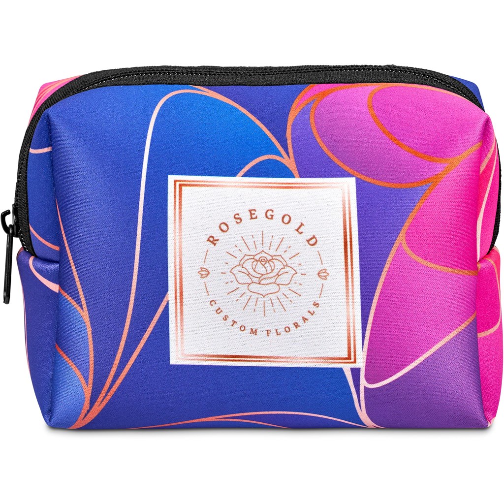 Pre-Printed Sample Hoppla Emma Neoprene Cosmetic Bag - Image 5