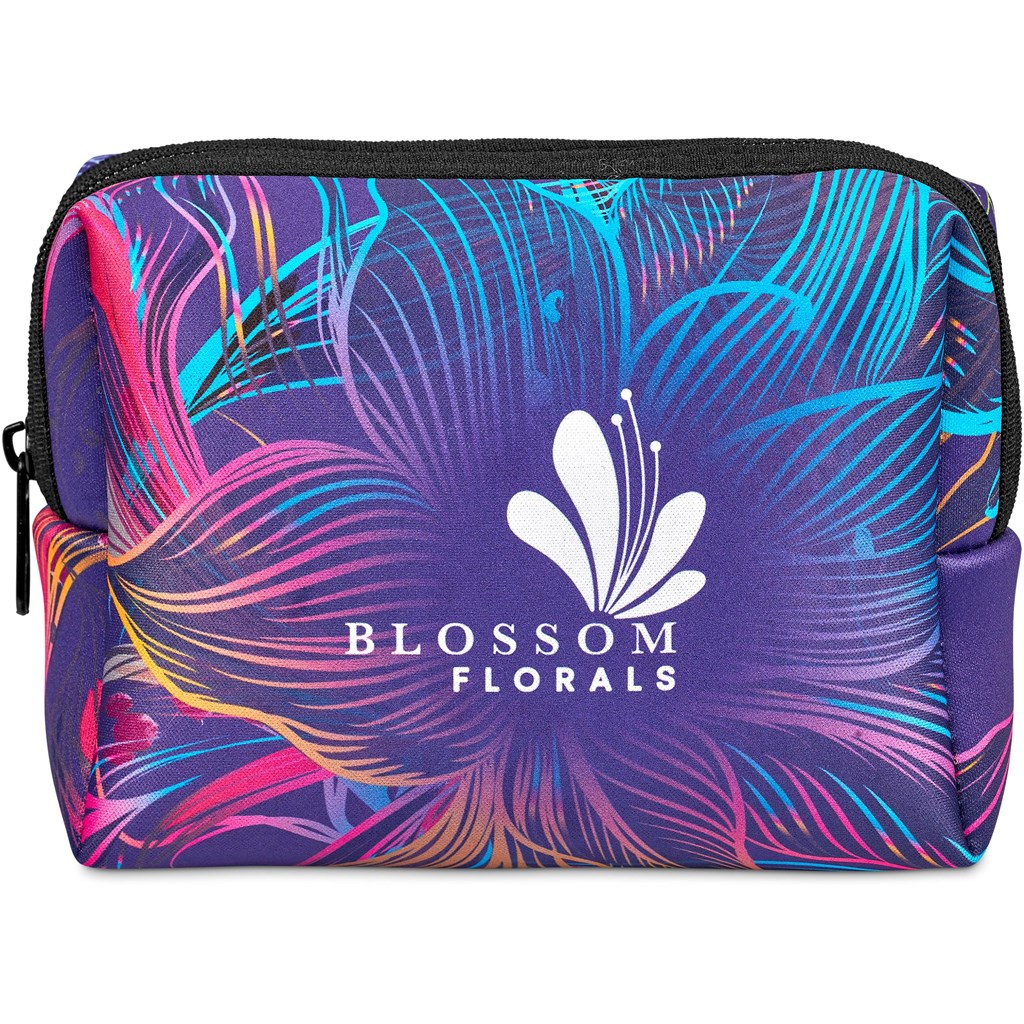 Pre-Printed Sample Hoppla Emma Neoprene Cosmetic Bag - Image 8