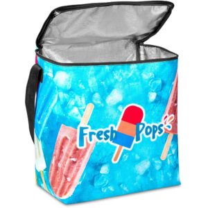 Alternative view of Pre-Printed Sample Hoppla Alps Recycled PET 27-Litre Cooler