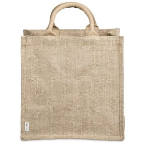 Alternative view of Pre-Production Sample Okiyo Nuri Sublimated Pocket Jute Tote