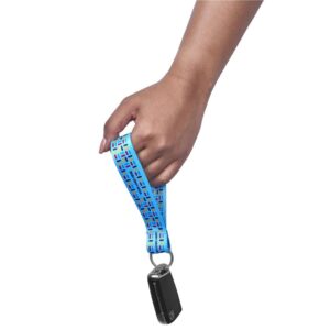 Alternative view of Altitude Cordelle Double-Sided Wrist Strap Keyholder - Sample