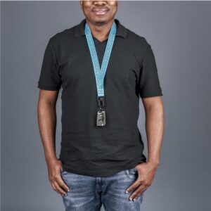 Alternative view of Altitude Elvo Double-Sided Carabiner Keyholder Lanyard - Sample