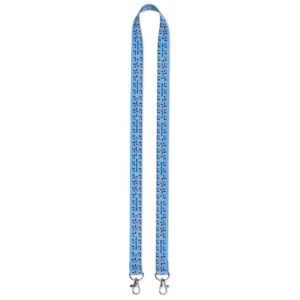 Alternative view of Altitude Sample Garros Double-Sided Sublimation Satin Lanyard