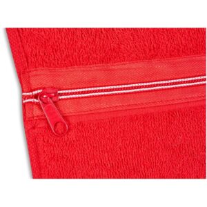 Alternative view of Slazenger Wembley Gym Towel - Red