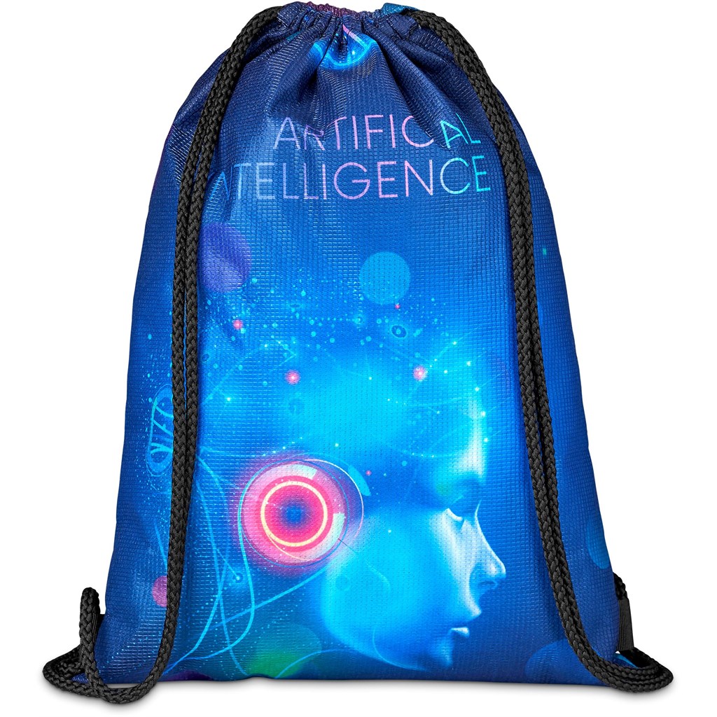 Pre-Production Sample Hoppla Bellville Recycled PET Drawstring Bag - Image 5