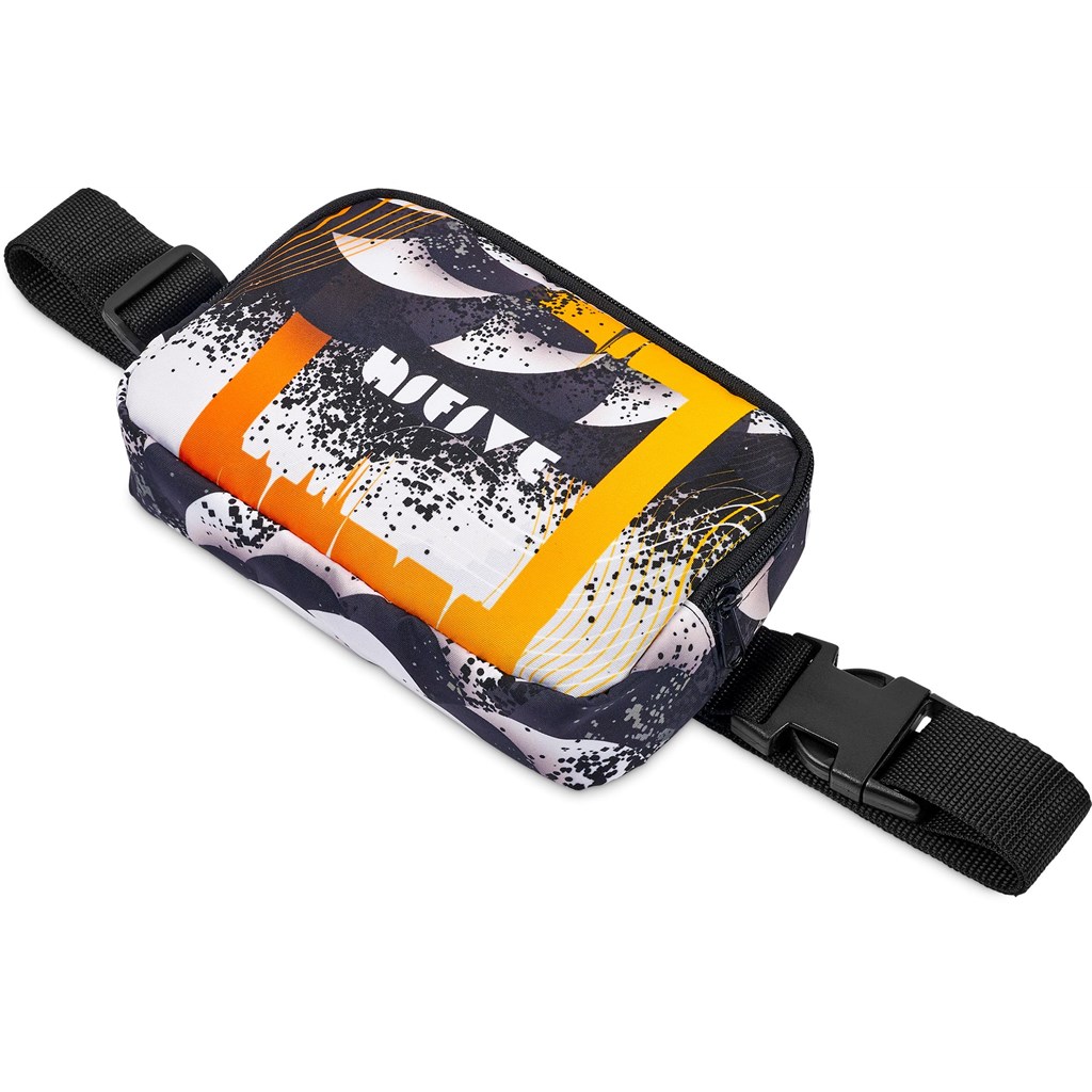 Pre-Production Sample Hoppla Blyde Polyester Waist Bag - Image 9