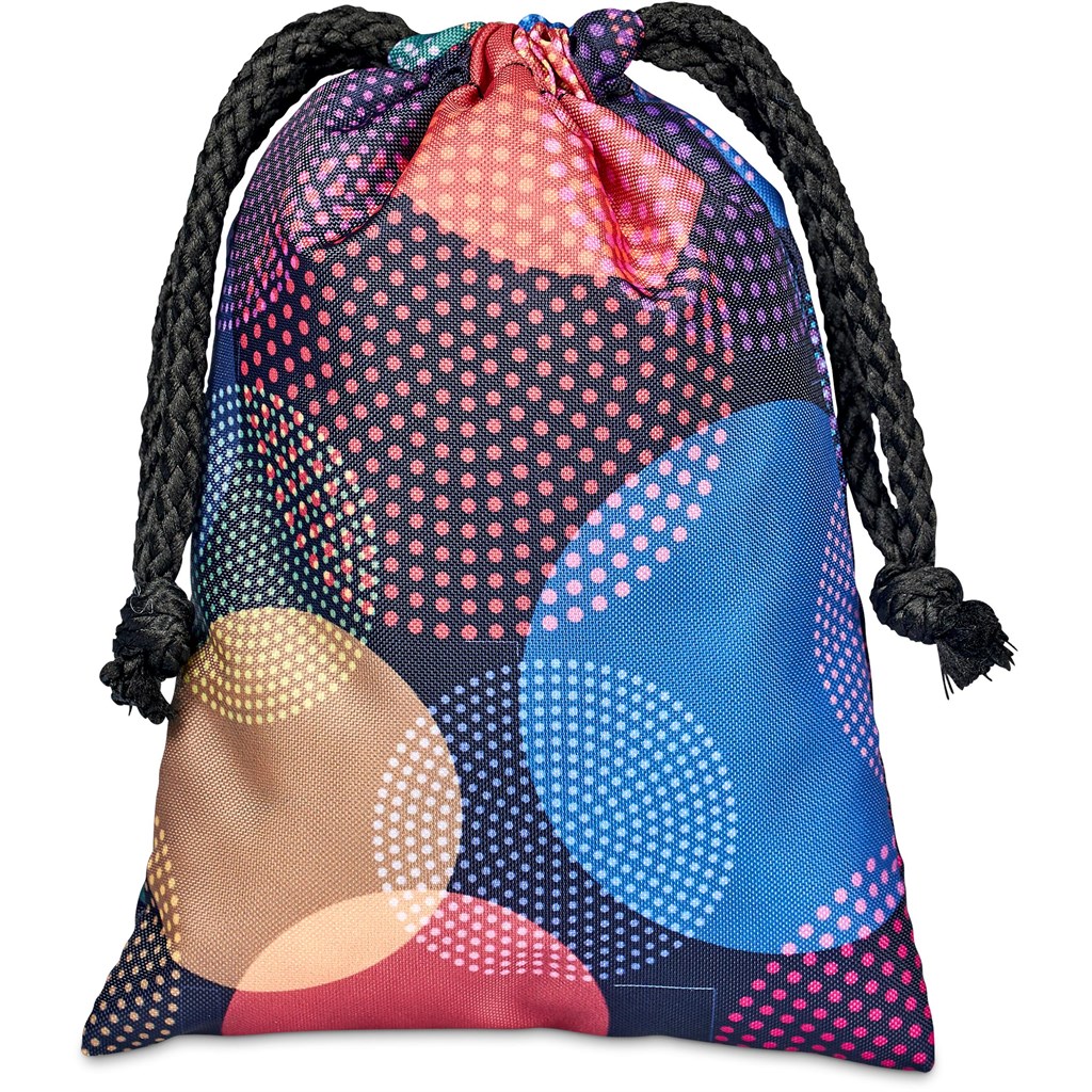 Pre-Production Sample Hoppla Atlantic Mini Polyester Drawstring Pouch - Image 7