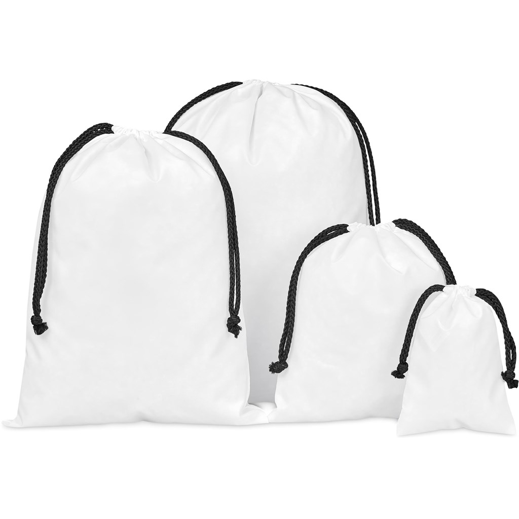 Pre-Production Sample Hoppla Atlantic Mini Polyester Drawstring Pouch - Image 6