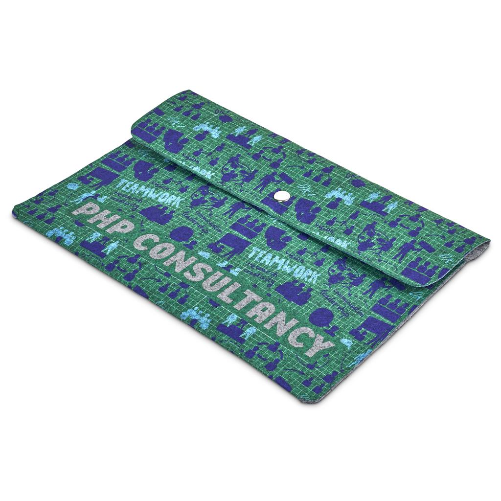 Pre-Production Sample Hoppla Revo RPET Felt Document Holder - Image 8