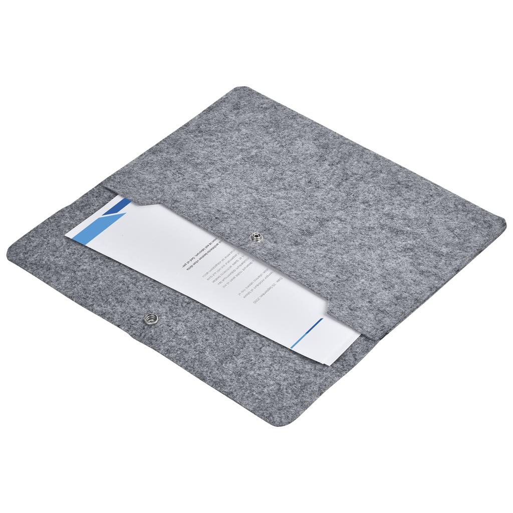 Pre-Production Sample Hoppla Revo RPET Felt Document Holder - Image 4