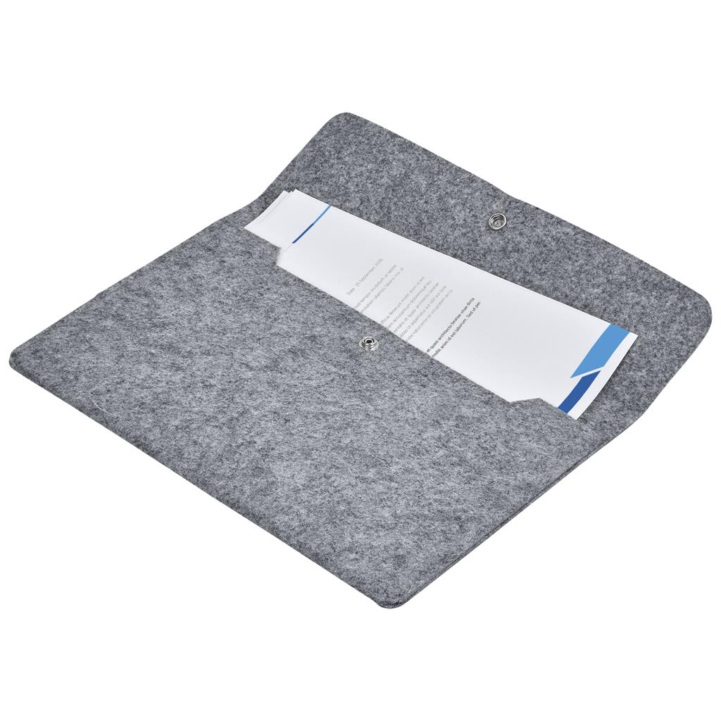 Pre-Production Sample Hoppla Revo RPET Felt Document Holder - Image 3