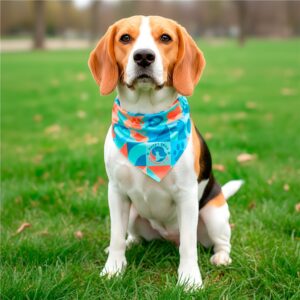 Alternative view of Pre-Production Sample Hoppla Tyson Small Polyester Dog Bandana