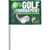 Pre-Production Sample Hoppla Tournament Golf Flag