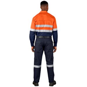 Alternative view of Access Vented Two-Tone Reflective Work Shirt
