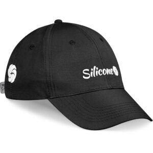 Alternative view of Pre-Branded Performance Cap Showcasing Silicone Branding
