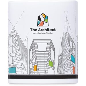 Alternative view of Altitude Mural Sublimation Ceramic Stationery Cup