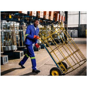 Alternative view of Artisan Premium 100% Cotton Jacket - Reflective Arms - Yellow Tape