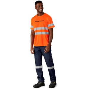 Alternative view of Construction Hi-Viz Reflective T-Shirt